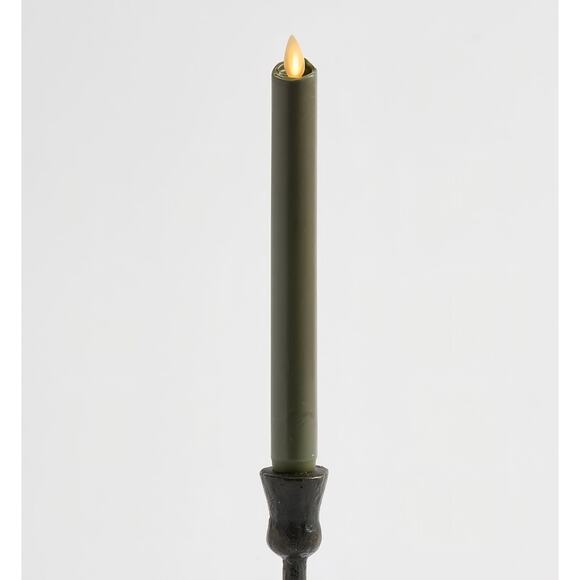 Pottery Barn Other - Premium Flickering Flameless Wax Taper Candle, Retail $59.00